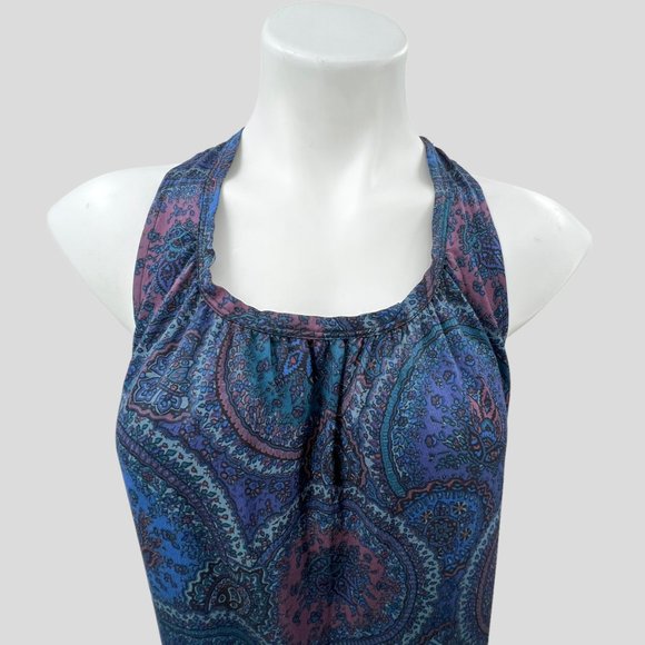 Designer Marc Jacobs Medallion Paisley Print Sleeveless Silk Midi Dress Size XS - Picture 2 of 7